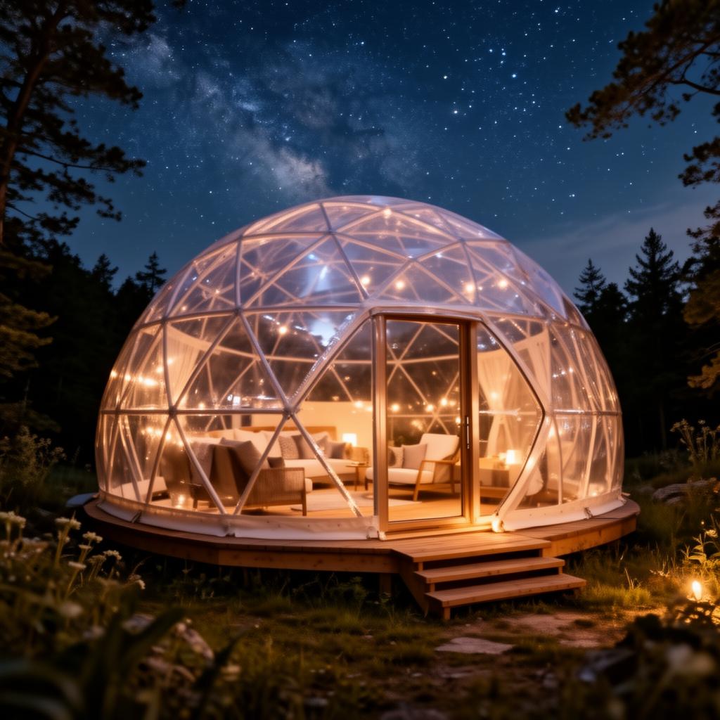 Mimari & Glamping (Jeodezik Dom ve Kubbe Yapılar)